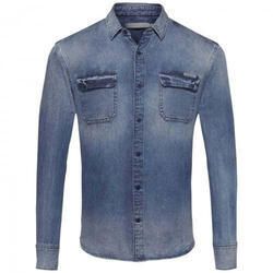 mens denim shirt