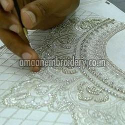 Zardozi Embroidery Work