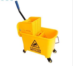 Yellow Wringer Trolley