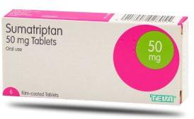 Sumatriptan 50 mg Tablets