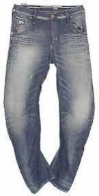 Mens Washed Jeans