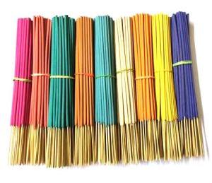 colour incense stick