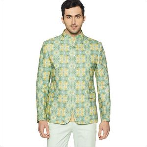 Mens Printed Blazer