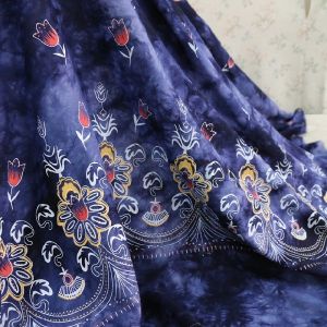 Rayon Printed Curtain Fabric