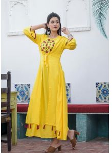 Multicolor Cotton Kurti