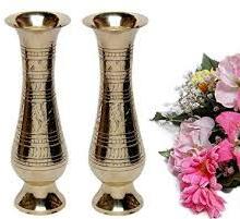 Metal Flower Vase