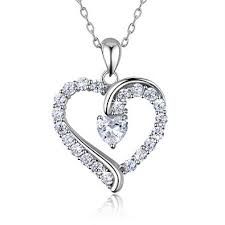 Silver Pendent Heart
