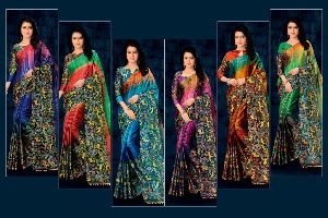 Soft Silk Printed Saree