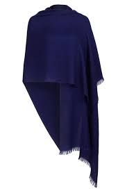 Dark Blue Pashmina Shawl