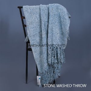 Hand Knitted Throw Blankets