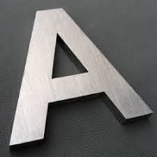 Stainless Steel Letter