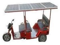 solar rickshaw