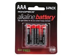 aaa alkaline batteries