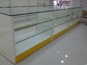 glass display rack