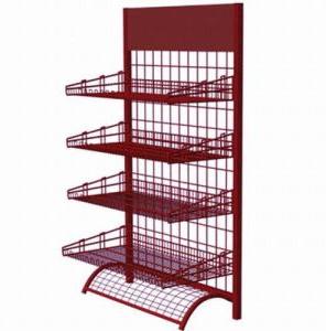 wire mesh display rack