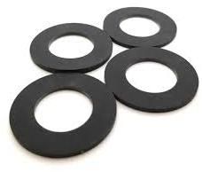 Black Rubber Washers