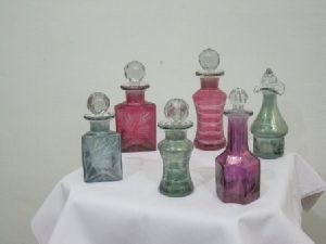 glass bottles