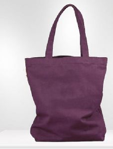 Purple Canvas Bag