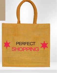 Yellow Jute Bag