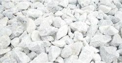 white limestone lumps