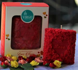 Red Love Candles