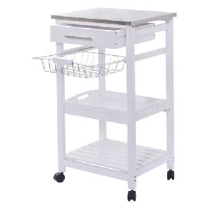 Stainless Steel Color Coated Trolley