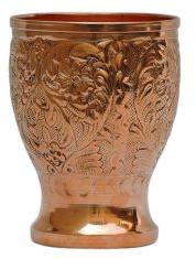 Copper Designer Glass