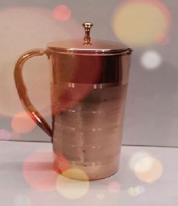 Copper Designer Jug