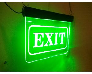 Exit LED Sign Board