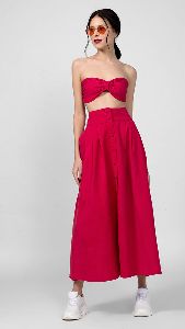 Bandeau Top and Long Skirt