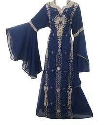 Embroidered Farasha Dress