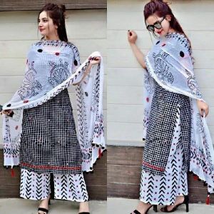 Jaipuri Printed Straight Kurti