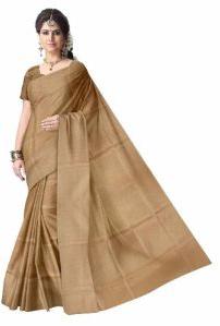 Tissue Plain Saree