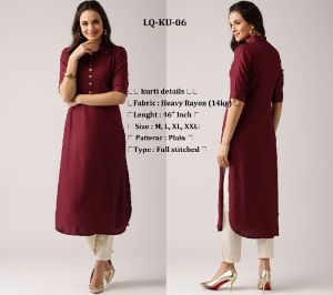 rayon kurtis