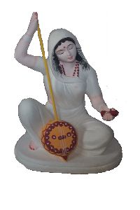 Meera Bai Clay Statue