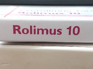 Everolimus. Tablets 10mg ( Rolimus )
