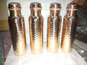 Hammered Copper Bottle