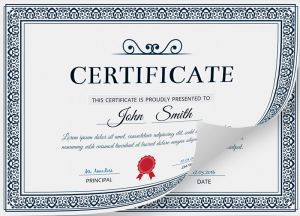 Certificate Printing Service