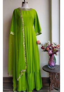 Ladies Green Anarkali Suit