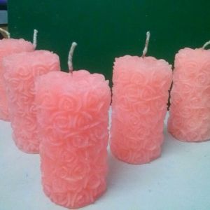 Rose candle