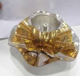 Silver Plated Brass Diya