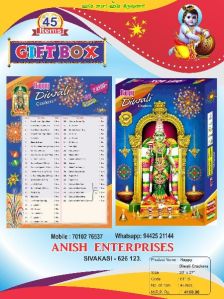 Crackers Gift Box 45 items