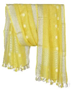 Pure Linen Dupatta