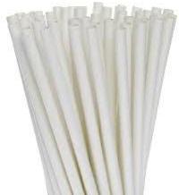 Plain Paper Straws