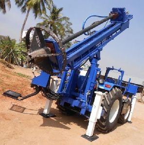 Tractor Mounted Piling Rig