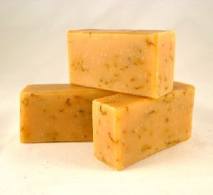 Orange Handmade Bath Soap