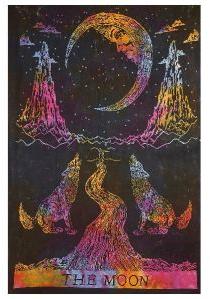 the Moon Cotton Wall Hanging Tapestry