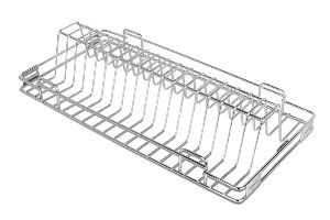 Stainless Steel Plate Rack