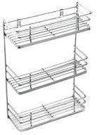 Stainless Steel Three-Tier Spice Rack