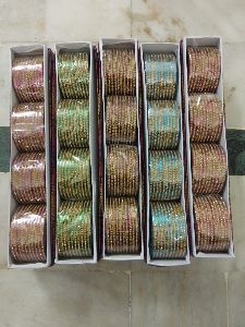 Single Stepping Glitter Bangles